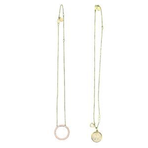 2 Pairs Of Michael Kors Necklaces